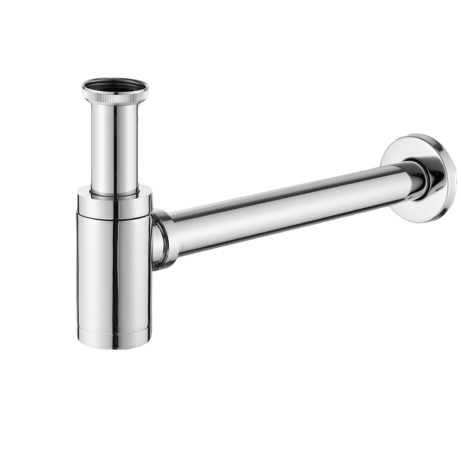 Ablauf Siphon 44 mm - Chrom