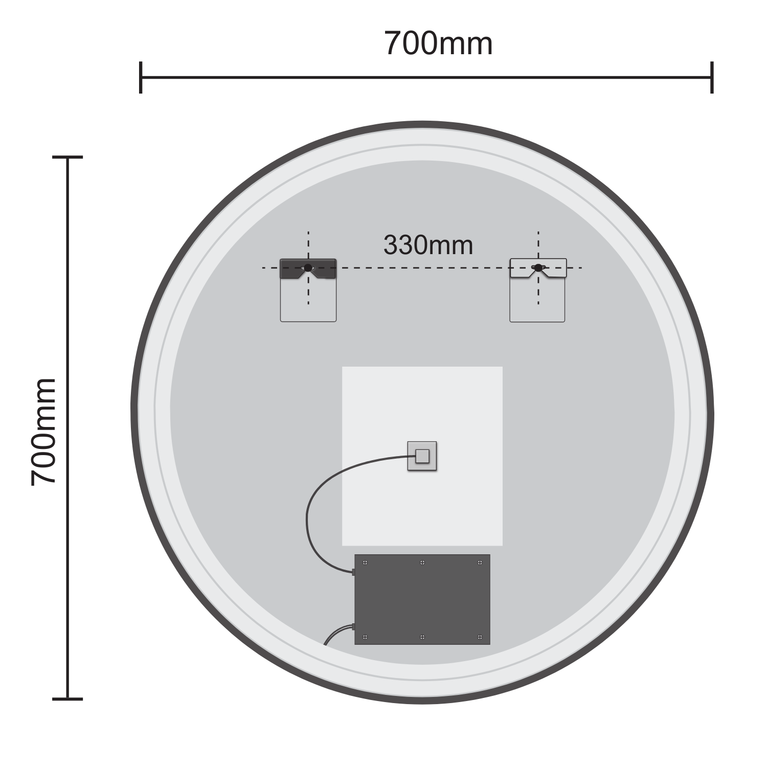 MIAMI - 70 CM (Gold)