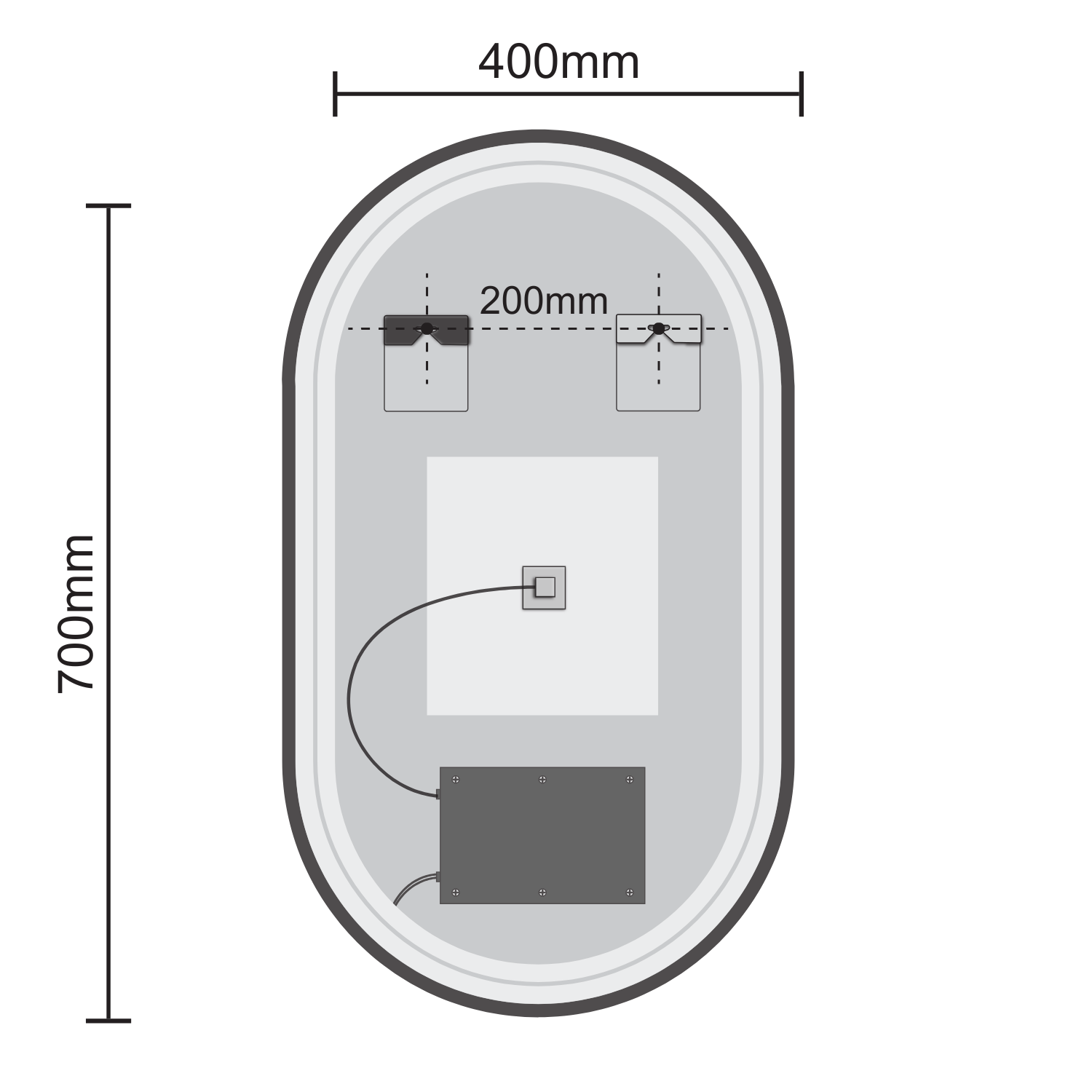FRANKFURT - 40 X 70 CM