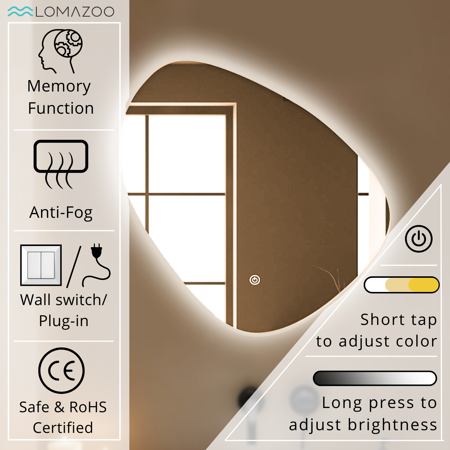 ZÜRICH - 80 x 80 cm