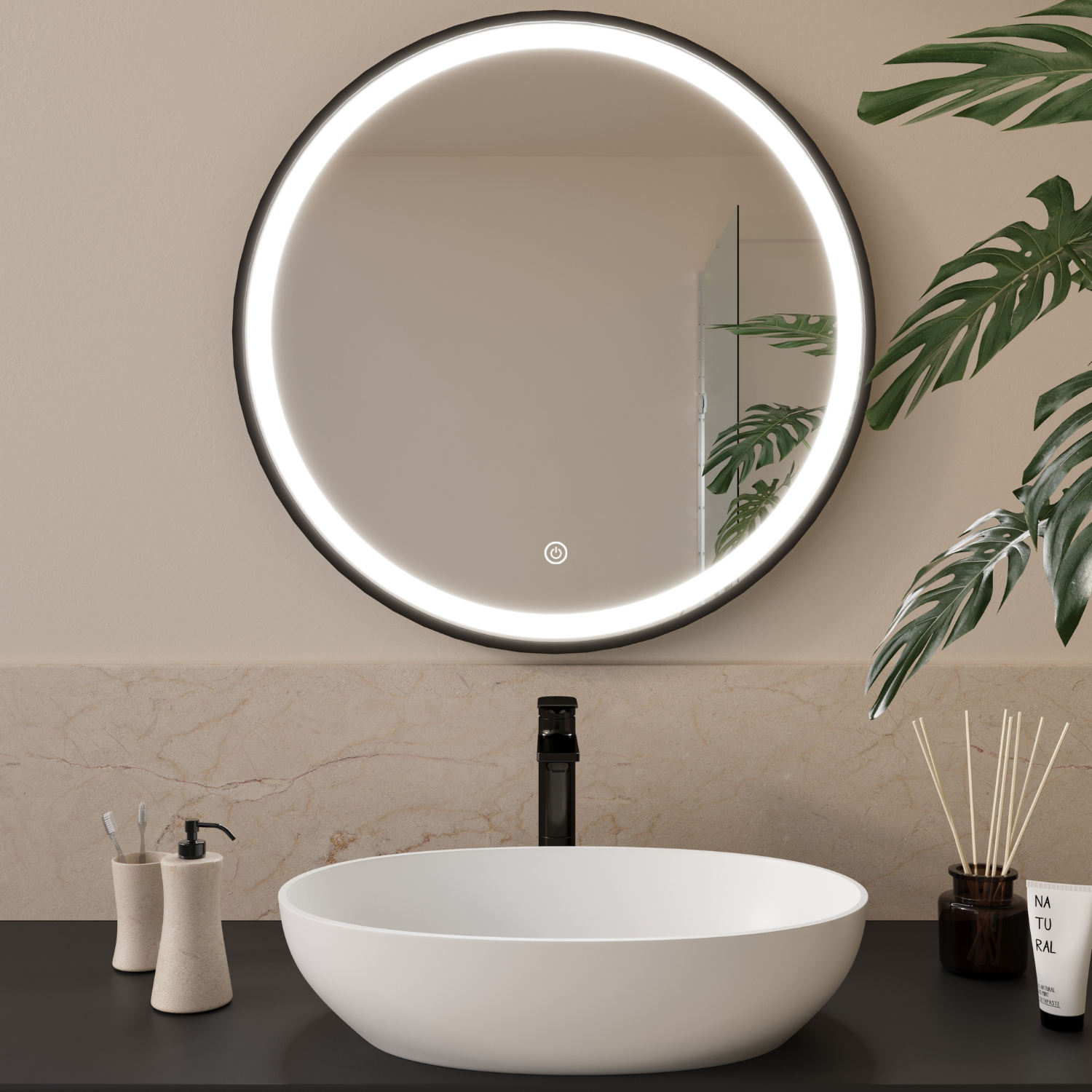 BOLOGNA - 70 CM (Schwarz)