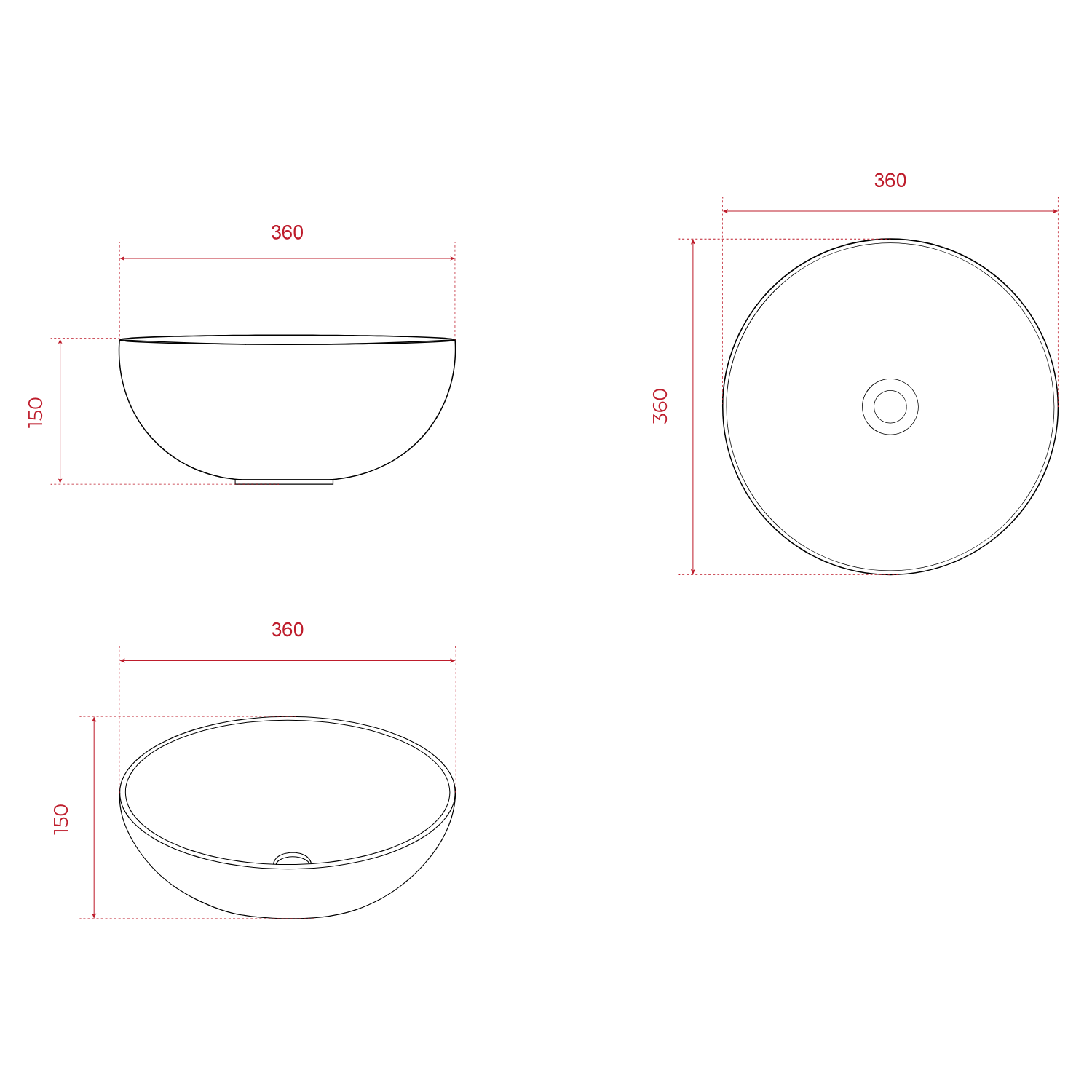 Badmöbelset TROPANI Walnuss Geriffelt - Aufsatzwaschbecken Schwarz - 60 cm